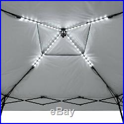 12 X 12 Lighted Instant Canopy Pop Up Tent Umbrella Outdoor Patio Camping Event
