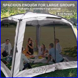 12' X 12' Screen Tent for Camping Canopy Easy Set Up Camper Screen House Room