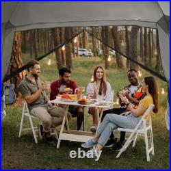 12' X 12' Screen Tent for Camping Canopy Easy Set Up Camper Screen House Room