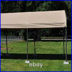12 X 20 Extreme Duty 22mil PVC Valance Replacement Canopy Tarp Carport Cover TAN