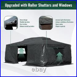 12' x 14' Winter Gazebo Cover for Hardtop Gazebos, Universal Gazebo Cover