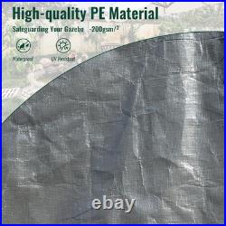 12' x 14' Winter Gazebo Cover for Hardtop Gazebos, Universal Gazebo Cover