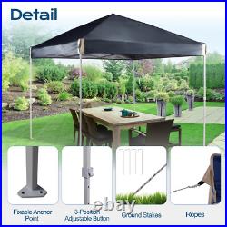 12'x12' Commercial Pop UP Canopy Heavy Duty Party Tent Folding Waterproof Gazebo
