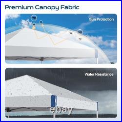 12'x12' Commercial Pop UP Canopy Heavy Duty Party Tent Folding Waterproof Gazebo