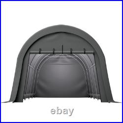 12'x20' Outdoor Canopy Tent Steel Dome Carport Heavy Duty Metal Garage with Door 12'x20' Outdoor Canopy Tent Steel Dome Carport Heavy Duty Metal Garage with Door