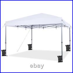 12X12Ft Commercial Pop Up Canopy Adjustable UPF 50+ Instant Tent Single Person