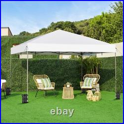 12X12Ft Commercial Pop Up Canopy Adjustable UPF 50+ Instant Tent Single Person