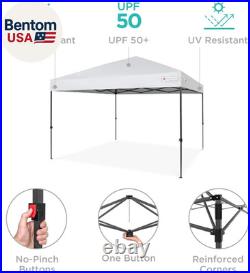 12X12Ft Pop up Canopy Tent, Outdoor Shade, 1 Person 1 Minute Set Up, Carry Case