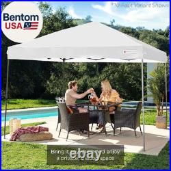 12X12Ft Pop up Canopy Tent, Outdoor Shade, 1 Person 1 Minute Set Up, Carry Case