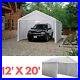12X20-Garage-Tent-Carport-Car-Shelter-Cover-Enclosure-Zipper-Side-Walls-Kit-01-cof