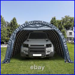 12X24 Outdoor Carport Canopy Portable Garage for Car Bike Motorcycle Storage