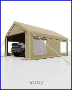 12ftx20 ft Carport Canopy Car Shelter Garage Heavy Duty Outdoor Party Shed Tent