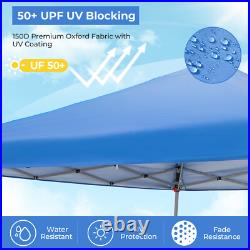 12x12' Folding Pop Up Canopy Outdoor Slant leg Wedding Party Tent with Sandbags