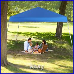 12x12' Folding Pop Up Canopy Outdoor Slant leg Wedding Party Tent with Sandbags