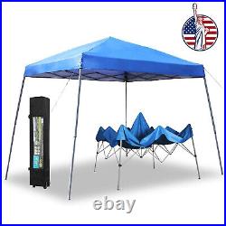 12x12' Pop UP Canopy Party Tent Waterproof Commercial Slant Leg UV FoldingGazebo