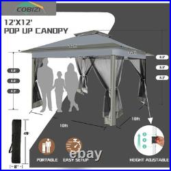 12x12 Pop Up Gazebos On Clearance Upgrade Easy Up Metal Outdoor Gazebo Wate