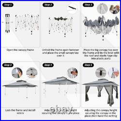 12x12 Pop Up Gazebos On Clearance Upgrade Easy Up Metal Outdoor Gazebo Wate