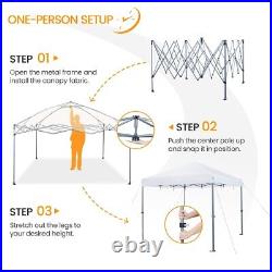 12x12 Pop-up Canopy Instant Canopy Tent Shelter Party Heavy Duty Outdoor Canopy