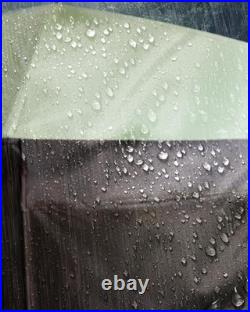 12x12Ft Portable Pop Up Canopy Tent with Mesh Sidewalls, Carry Bag and 11 Stakes