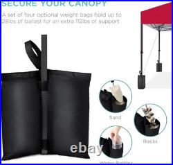 12x12ft Pop Up Canopy Tent, Outdoor Shade, 1 Person 1 Minute Set Up