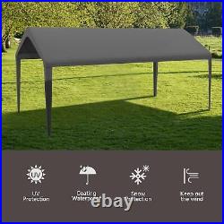 12x20 Canopy Replacement Cover Carport Replacement Cover 800D Oxford