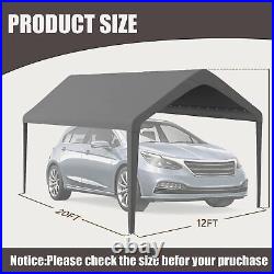 12x20 Canopy Replacement Cover Carport Replacement Cover 800D Oxford