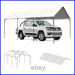 12x20' Carport Heavy Duty Outdoor Carport Shelter Height Adjustable Party Shed