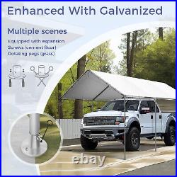 12x20' Carport Outdoor Canopy Tent Heavy Duty Shelter Car Bike Boat Shed Garage