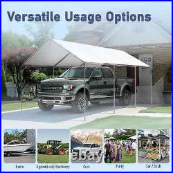 12x20' Carport Outdoor Canopy Tent Heavy Duty Shelter Car Bike Boat Shed Garage