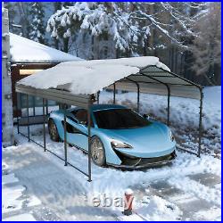 12x20 FT Metal Carport Canopy Galvanized Roof Outdoor Garage Car Shelter Shade