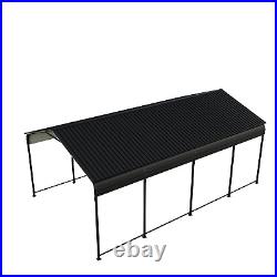 12x20 FT Metal Carport Canopy Galvanized Roof Outdoor Garage Car Shelter Shade