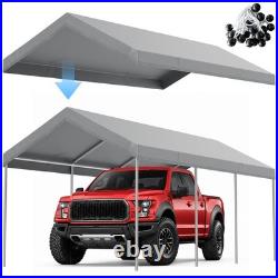 12x20 FT Waterproof Carport Canopy Top Cover Heavy Duty UV Protected, Easy Ins