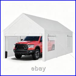 12x20 ft Carport Canopy Car Shelter Garage Heavy Duty Outdoor Party Shed Tent