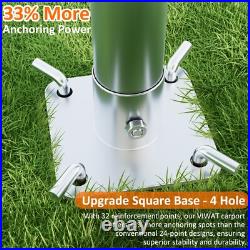 12x20 ft Carport Canopy Car Shelter Garage Heavy Duty Outdoor Party Shed Tent