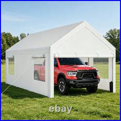 12x20 ft Carport Canopy Car Shelter Garage Heavy Duty Outdoor Party Shed Tent