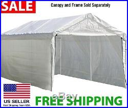 12x20 ft Outdoor Portable Shelter Garage Carport Canopy Steel Tent Storage Shed