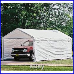 12x20x8 Outdoor Portable Shelter Garage Carport Canopy Steel Tent Storage Shed