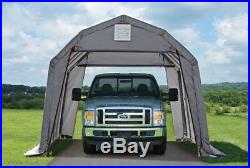 12x24x11 Barn ShelterLogic Shelter Portable Garage Carport Canopy Instant 92153