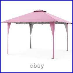 13 X 13 FT Pop up Gazebo Outdoor Canopy Tent with Portable Carrying Bag 8 Stakes