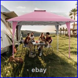 13 X 13 FT Pop up Gazebo Outdoor Canopy Tent with Portable Carrying Bag 8 Stakes
