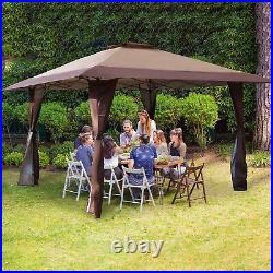 13 x 13ft Pop-up Canopy Tent Wedding Party Tent Gazebo Awning Adjustable Height