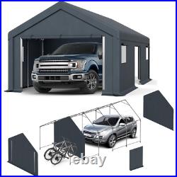13' x 24' Outdoor Carport Heavy Duty Canopy Shed Portable Garage Storage Shelter
