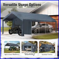 13' x 24' Outdoor Carport Heavy Duty Canopy Shed Portable Garage Storage Shelter