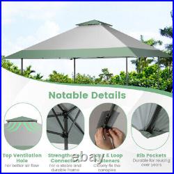 13 x Feet Pop-Up Patio Canopy Tent with Shelter and Wheeled Bag