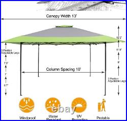 13'x13' Commercial Pop UP Canopy Party Tent Folding Waterproof Gazebo Heavy Duty