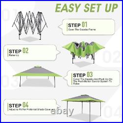 13'x13' Commercial Pop UP Canopy Party Tent Folding Waterproof Gazebo Heavy Duty