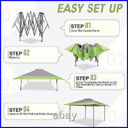 13'x13' Pop Up Canopy Outdoor Canopy with Wheeled Bag for Patio Party