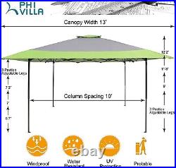 13'x13' Pop Up Canopy Outdoor Canopy with Wheeled Bag for Patio Party