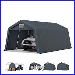 13'x22' Carport Canopy Outdoor Storage Shed Shelter Garage Heavy Duty Awning