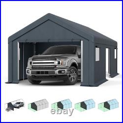 13'x24' Outdoor Carport Heavy Duty Storage Shed Shelter Garage Canopy Awning